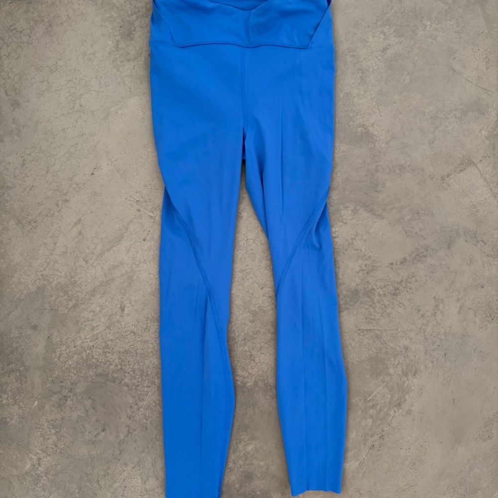 Lululemon Free To Speed High Rise Tights 25” Wild Bluebell